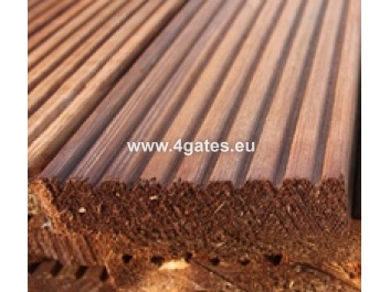 Terrasseplanke – brun tone 42x90x3600 mm