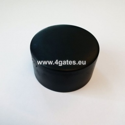 Žoga Stiprinājumi Plastikāta cepurīte stabam D 48mm - melna