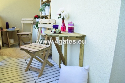 Small Balcony Folding Table “Rīga”