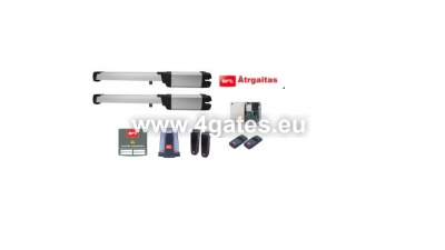 Dvivėrių vartų automatika BFT PHOBOS VELOCE BT B35 SMART 24V KIT (Līdz 6M)