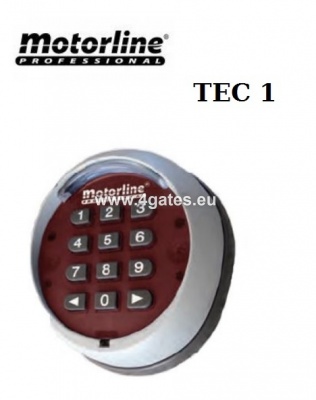 MOTROLINE PROFESSIONAL TEC1 kode fjernkontroll