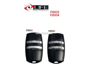 LIFE FIDO2 / FIDO4 2 kanālu / 4 kanālu pults.