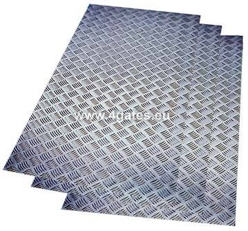 Tread plate (checker plate) - Aluminium; 3,0*1500*3000 mm