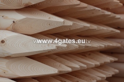 Wooden Posts D60 (200 pc.)