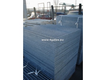 Galvanized welded steel grating SP; 34x38/30x2; 1000x1000 mm