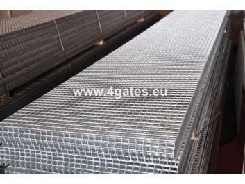 Galvanized welded steel grating SP; 34x38/40x4; 6100x1000 mm