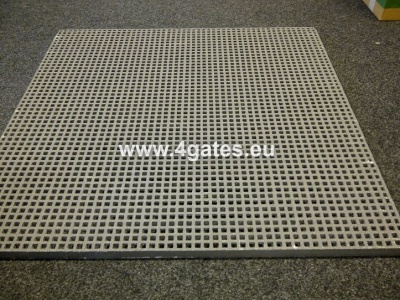 Стеклопластиковая решетка GRP ISO 30 micro; 19x19/38x38/30x7; 1000x1000 mm