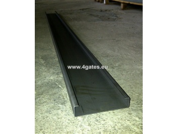 C-Profil-schwarz-200x45x3mm L-3000mm