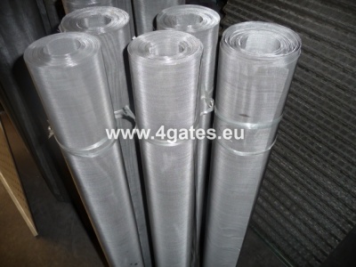Roostevabast terasest tehniline kangas (AISI316) - Silm 1,25x1,25 mm - 0.40 mm traat - 1m2