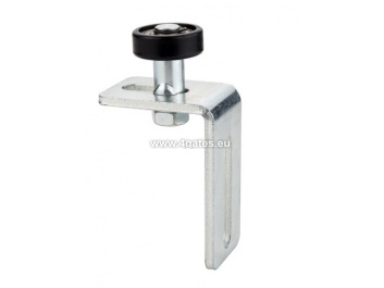 Guide bracket with nylon roller