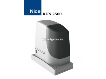 Hi-speed automation of sliding gates NICE RUN 2500 (OPERA)