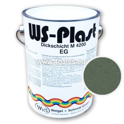 Emerald mica paint WS-Plast 0018