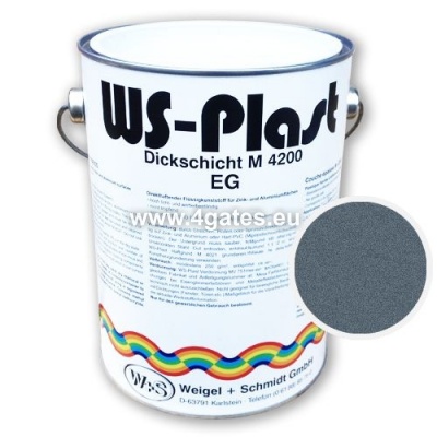 Краска WS-Plast 0017 металлик-бирюза