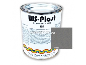 Krāsa pelēka WS Plast DB 702