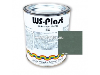 Krāsa zaļa WS Plast DB 602