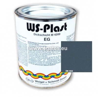 Krāsa zila WS Plast DB 502