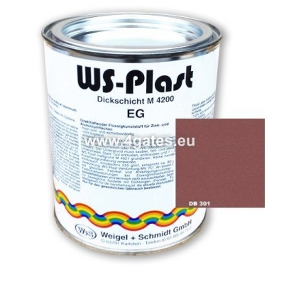 raudona spalva WS Plast DB 301