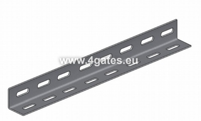 Montavimo profilis (L tipo) 2x30x30x3000