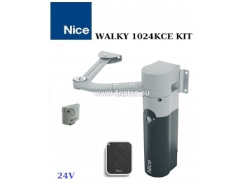 Automatisierungsanlagen für zweiflügelige Tore NICE WALKY 1024KCE KIT (bis 1.8M) 24V