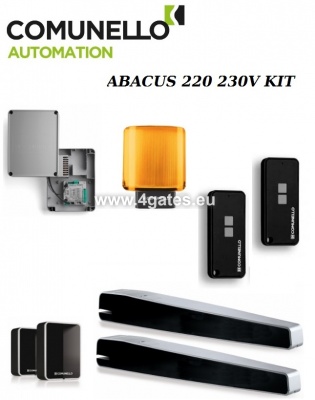 Divviru veramo vārtu automātika COMUNELLO ABACUS 220 230V KIT