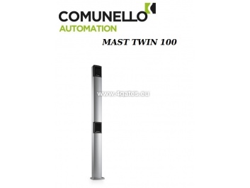 Alumīnija kolonna diviem aksesuāriem COMUNELLO TWIN 100 H100cm