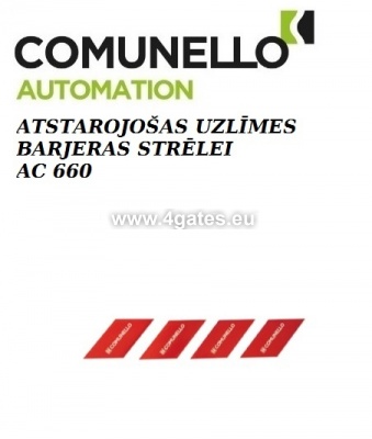Reflective stickers for barrier boom COMUNELLO AC-660