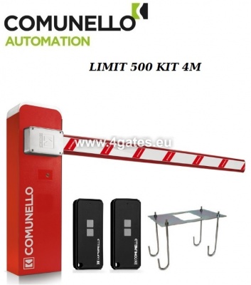 Automātiskās barjeras komplekts COMUNELLO LIMIT 500 KIT 4M