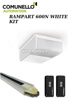 Liftide värava automaatika COMUNELLO RAMPART 600N VALGE KIT