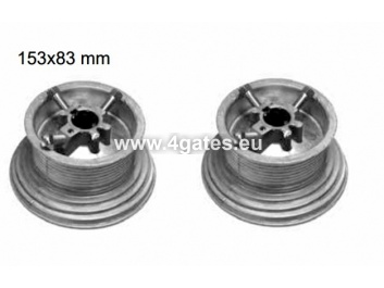 Trošu ruļļu komplekts paaugstinātam pacēlumam 153x83mm