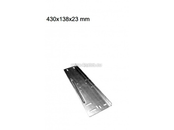 Platte für niedrigen Hub 430x138x23mm
