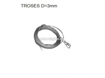 Cable set / Cable D = 3mm
