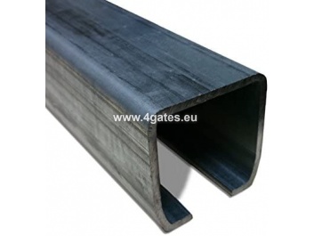 Sliding gate rail 1M / 68x68x4mm / not galvanized