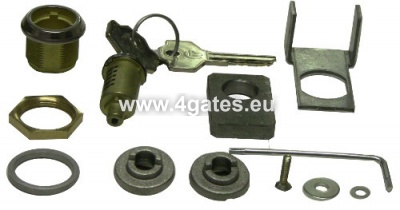 BFT lock set for unlocking MOOVI GIOTTO 30/60 barriers.