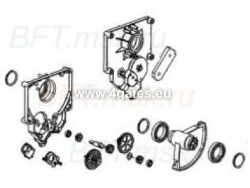 BFT R MCL 80 reducer-motor set.