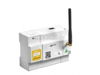 SOMFY TAHOMA DIN RAIl smart home center.