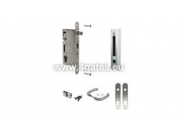 Schlossset H-WOOD-SET-60-I, für Einsteckschlösser, LOCINOX