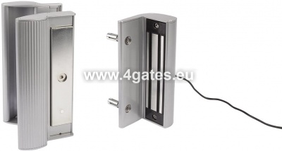 LOCINOX MAG-2500- ZILV- ELEKTROMAGNĒTS AR ROKTURIEM, 250KG, 12\24V DC