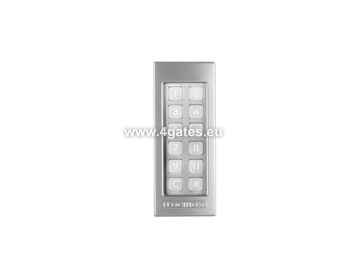 LOCINOX SLIMSTONE 2-BLAU-CODE-PANEL, 2-KANAL, IP68, SILBER