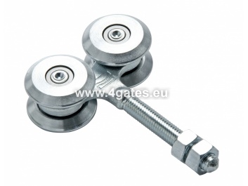 COMUNELLO Ruļļu bloks 4C Medio, P=280kg, d=44mm, H=124mm, M12 (cinkots)