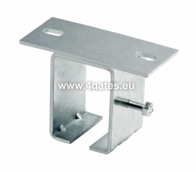 COMUNELLO Ceiling adjustable support for track 22Grande, 60x130mm, 66x88x4mm (galvanized)