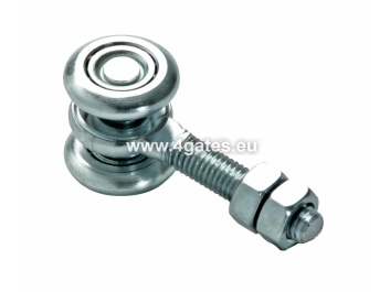 COMBI ARIALDO Роликовый блок 2PICCOLA,  P=73kg, d=25mm, H=71,5 mm (оцинковка)