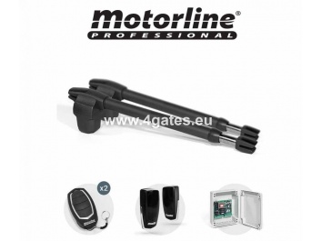 Zweiflügeltor-Automatik MOTORLINE PROFESSIONAL KIT LINCE 300 (BIS 5M)  24V