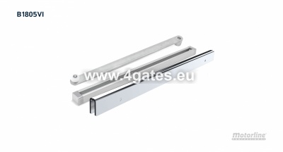 Sliding elbow for "INSIDE" GLASS DOOR motorline B1805VI