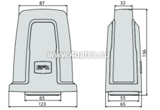 Сигнальная лампа  BFT  Ipnos B LTB 24 R1 LED