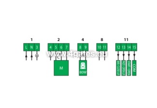 Control board BFT Luna AC B 230V 50/60HZ