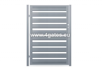 Fotgjenger porter LUX HORIZONTAL STEEL PROFILE