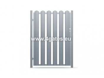 Pedestrian Gates LUX VERTICAL STEEL PROFILE