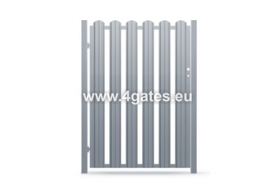 Fotgjenger porter LUX VERTICAL STEEL PROFILE