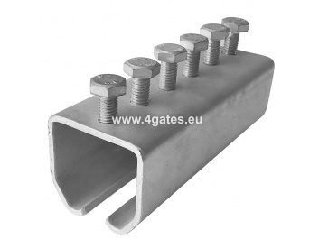 Rail profile connection/ Galvanized 35x32 mm