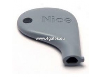 Nice Wingo Rokit electric gate triangular manual release key